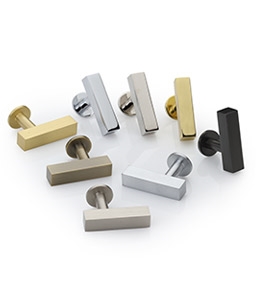 Offset Square Cabinet Knob