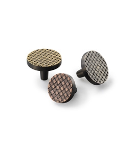 Round Weave Cabinet Knob