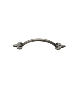 Rustic Pewter Fleur-De-Lys Cabinet Pull Handle