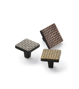 Square Weave Cabinet Knob