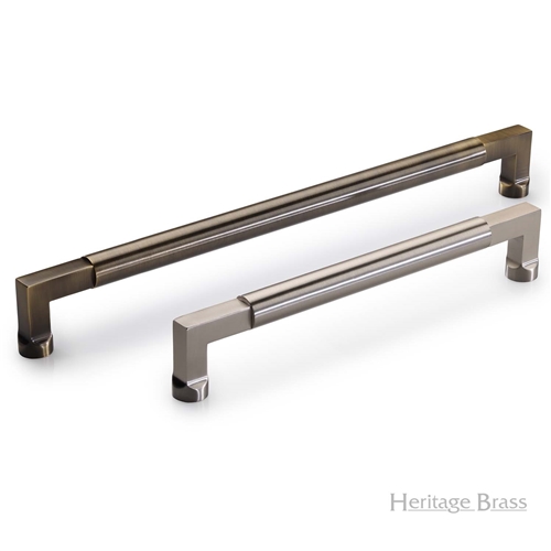Bauhaus Door Pull Handle in Matt Bronze
