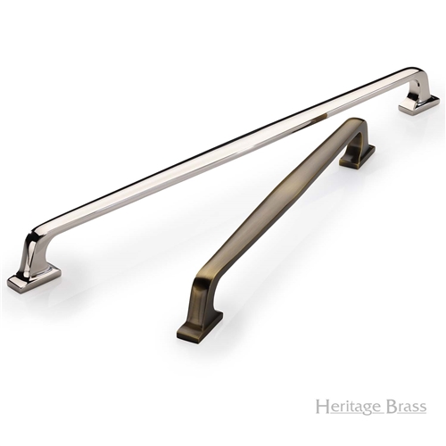 Durham Door Pull Handle in Satin Brass