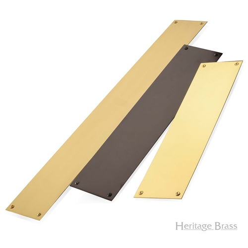 Flat Fingerplate in Satin Chrome