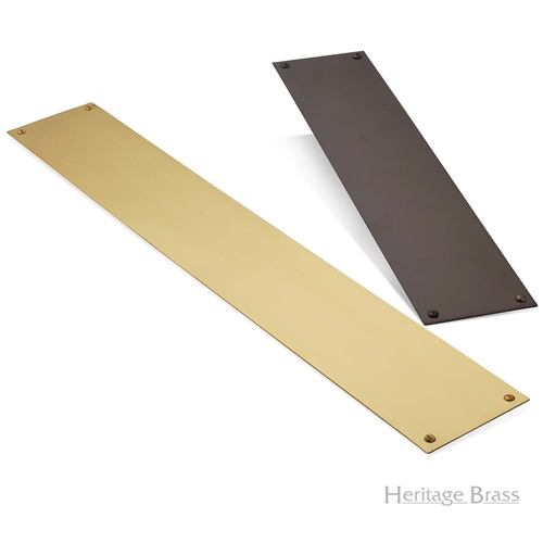 Flat Fingerplate in Satin Chrome