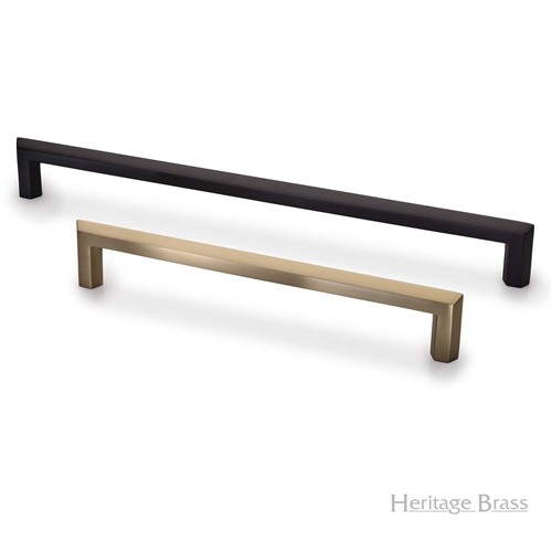 Hexagonal Door Pull Handle in Matt Bronze