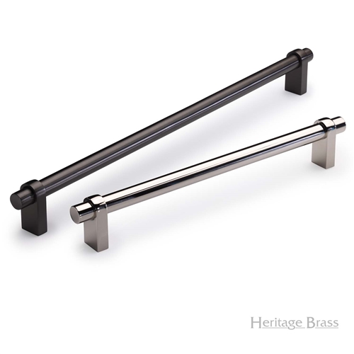 Industrial Door Pull Handle in Matt Bronze