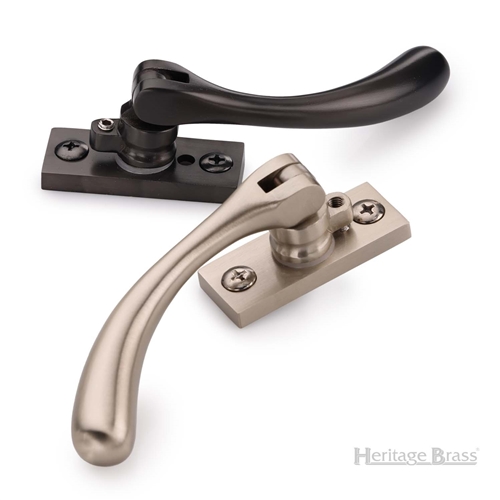 Lockable Right-Handed Espagnolette Handle Ball Design in Polished Chrome