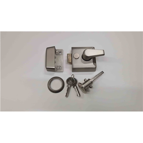 40mm Standard Nightlatch NL3040 in Satin Nickel