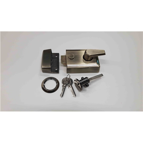 60mm Standard Nightlatch NL3060 in Antique Brass