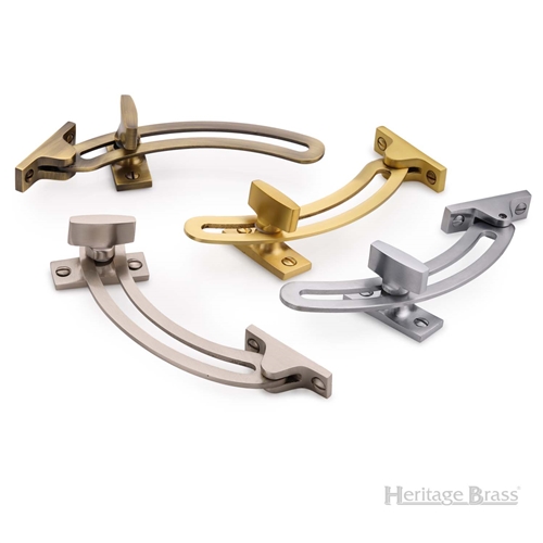 Quadrant Stay in Satin Chrome