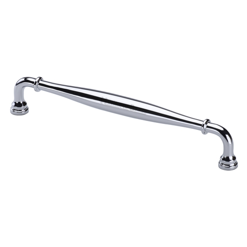 Henley Traditional Door Pull in Polished Chrome