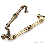 Avon Door Pull Handle in Satin Nickel