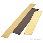 Flat Fingerplate in Satin Chrome