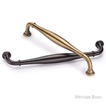 Henley Traditional Cabinet Pull Handle in Matt Bronze