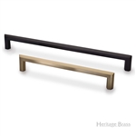 Hexagonal Door Pull Handle in Matt Bronze
