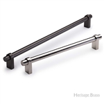 Industrial Door Pull Handle in Matt Bronze