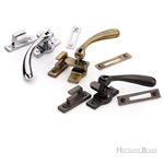 Lockable Casement Window Fastener Ball Design  in Matt Bronze