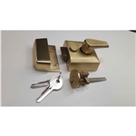 40mm Standard Nightlatch NL3040 in Antique Brass