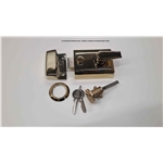 60mm Standard Nightlatch NL3060 in Polished Chrome