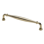 Henley Traditional Door Pull in Polished Brass