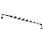 Henley Traditional Door Pull in Polished Chrome