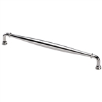 Henley Traditional Door Pull in Polished Nickel Finish
