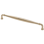 Henley Traditional Door Pull in Satin Brass