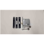 3" Deadlock 3 Lever in Matt  Black