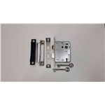 York 3 Lever Sash Lock 3" in Satin Chrome / Nickel Finish