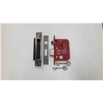 CE York British Standard 5 Lever Sashlock 3"  in Matt Bronze