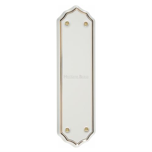 Shaped Fingerplate Gold Line