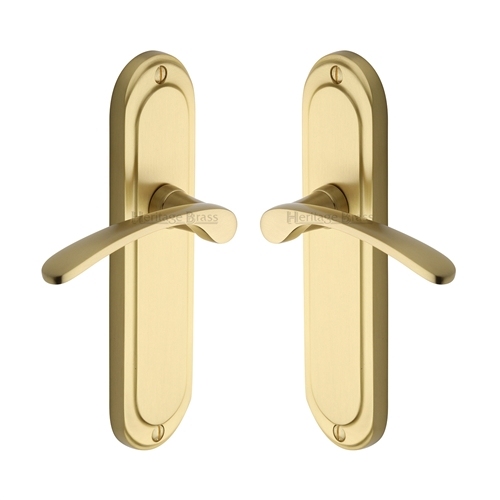 Ambassador Door Handle on Plate