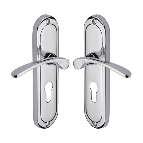 Ambassador Door Handle on Plate