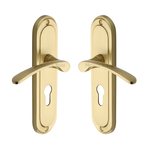 Ambassador Door Handle on Plate