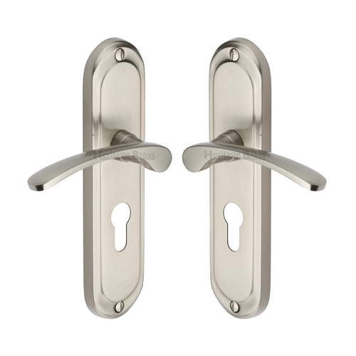Ambassador Door Handle on Plate