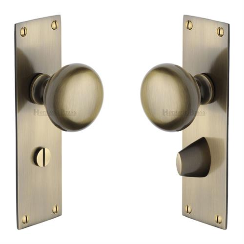 Balmoral Door Knob on Plate
