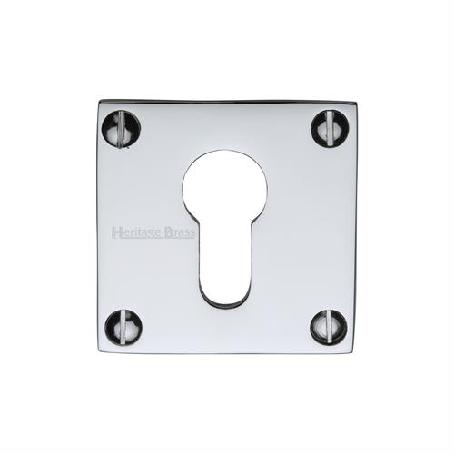 Euro Profile Cylinder Escutcheon Square  - BAU1558