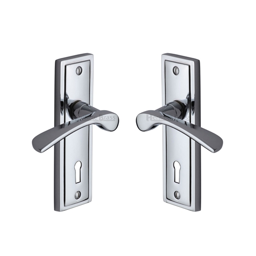 Boston Door Handle on Plate