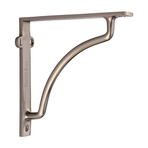Heritage Brass Cable Shelf Bracket  in Satin Nickel