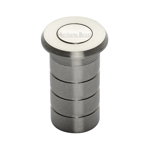 Heritage Brass Dust Excluding Floor Socket in Satin Nickel