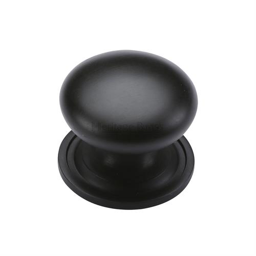 Victorian Round Cabinet Knob with Base