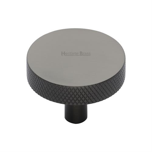 Knurled Disc Cabinet Knob
