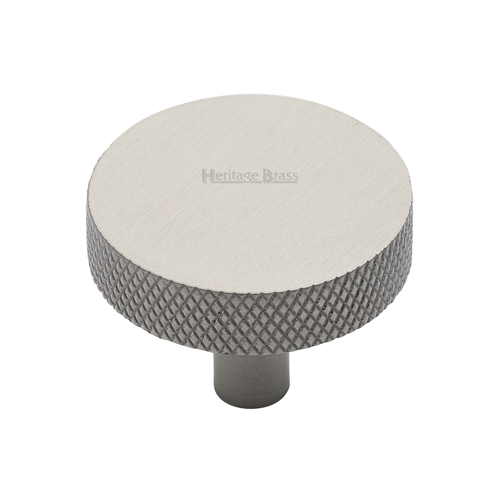 Knurled Disc Cabinet Knob