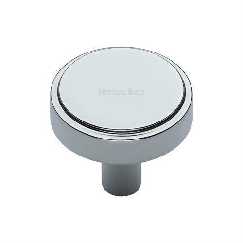 Stepped Disc Cabinet Knob