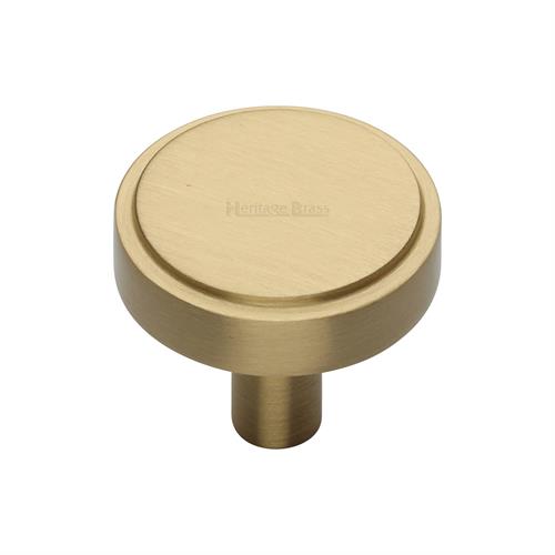 Stepped Disc Cabinet Knob