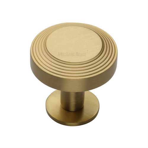 Ridge Cabinet Knob with Rose