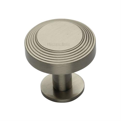 Ridge Cabinet Knob with Rose