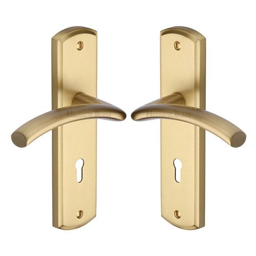 Centaur Door Handle on Plate