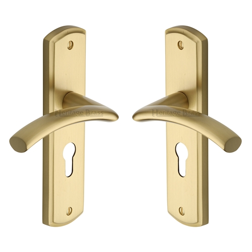 Centaur Door Handle on Plate