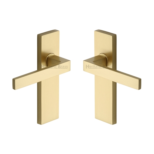 Delta Door Handle on Plate